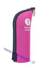 Zdravá lahev - termoobal CABRIO 0,7l reflex růžový