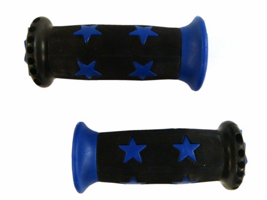 Gripy dětské 22mm černo-modré