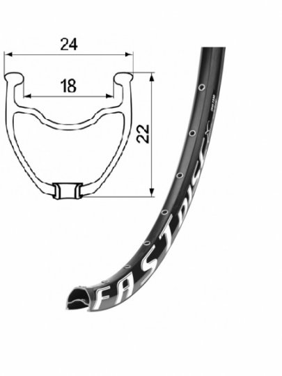 Ráfek 27.5" Remerx FASTDISC 32d