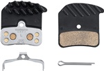 Brzdové destičky Shimano H03C-MF kov+chladič 4písté