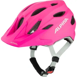Přilba Alpina CARAPAX Junior shocking-pink matt 51-56cm bez blikačky