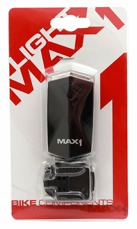 Světlo přední MAX1 diamant černé 4LED 