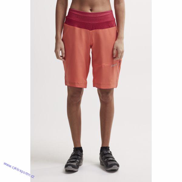 CRAFT cyklošortky Velo XT Shorts dámské s vložkou oranžové vel. S