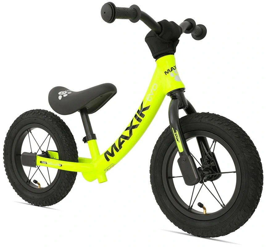 Odrážedlo MAXÍK Evo Lite fluo žlutá/černá