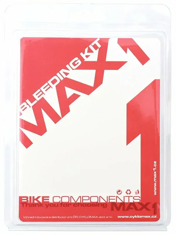 Odvzdušňovací sada MAX1 pro hydraulické brzdy