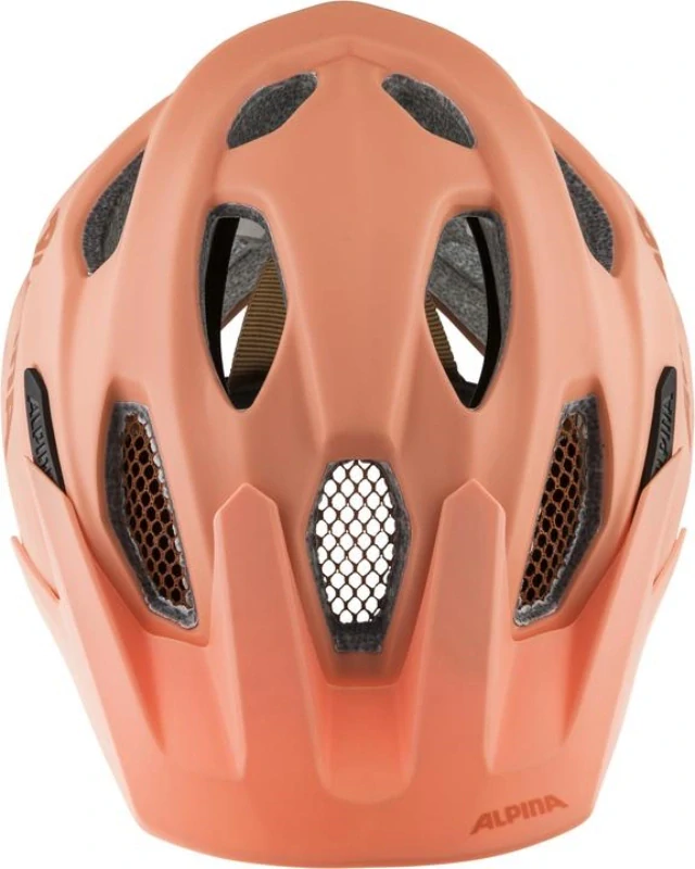 Přilba Alpina CARAPAX Junior peach matt 51-56cm bez blikačky
