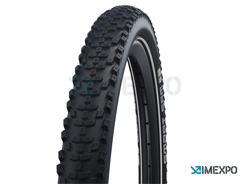 Plášť 29" Schwalbe Smart Sam Plus 29x2.10/54-622 Addix DoubleDefense GreenGuard reflexní pruh