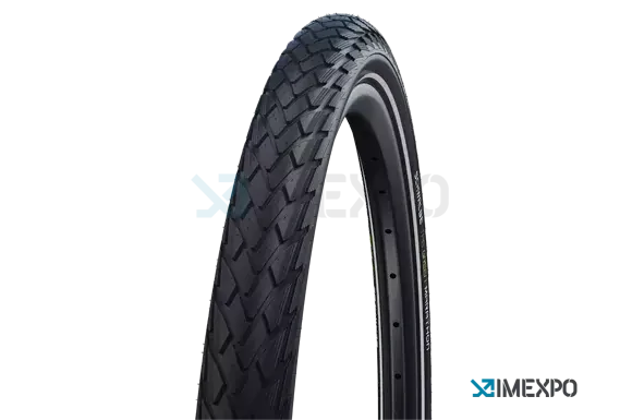 Plášť 26" Schwalbe Marathon Green 26x1.75 Addix Eco GreenGuard reflexní pruh