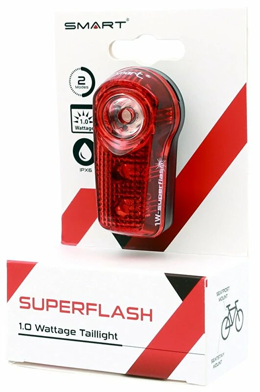 Blikačka zadní SMART Superflash 1 W