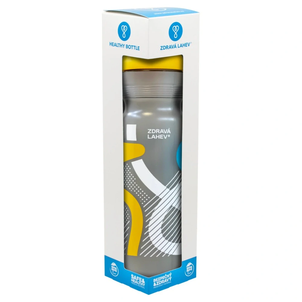 Zdravá lahev SPORT ELEMENT žlutá 1,0l