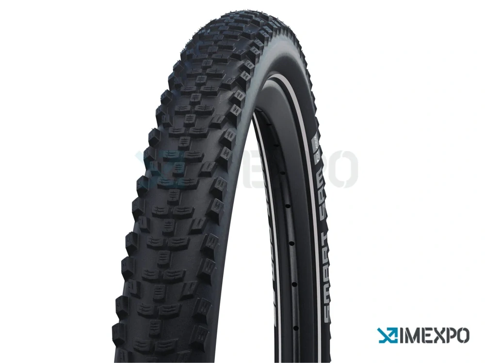 Plášť Schwalbe 27.5" Smart Sam PlusAddix DoubleDefense GreenGuard reflexní pruh