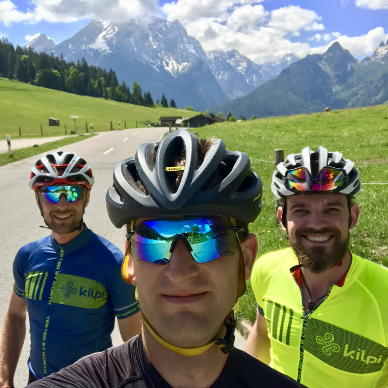 Pánský cyklistický dres KILPI CHASER-M tmavě modrá