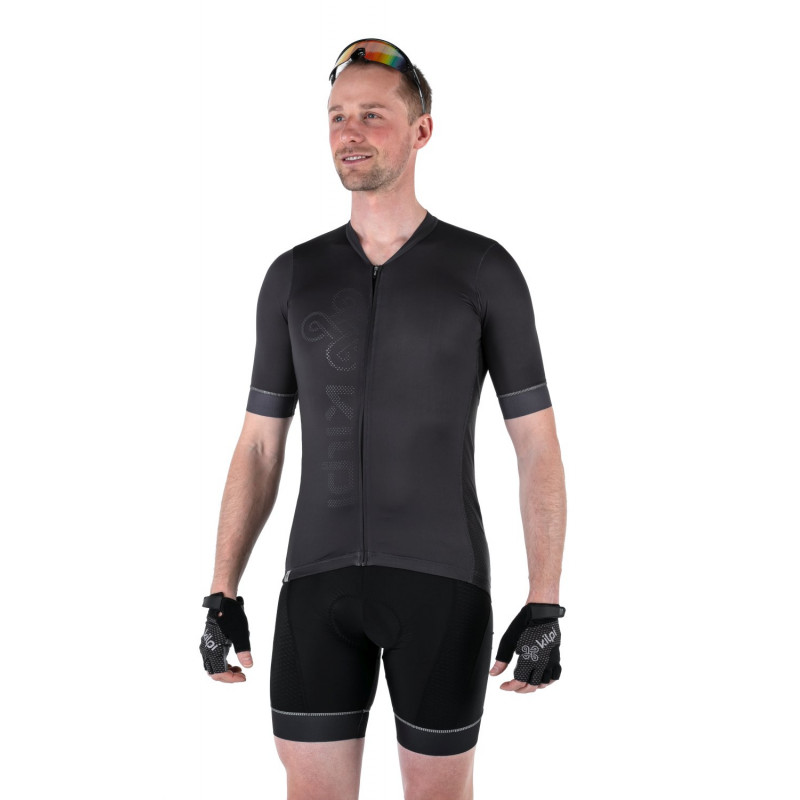 Cyklistické kalhoty krátké KILPI PRESSURE-M černé do pasu