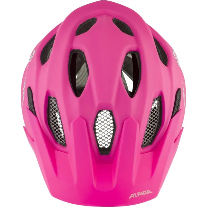 Přilba Alpina CARAPAX Junior shocking-pink matt 51-56cm bez blikačky