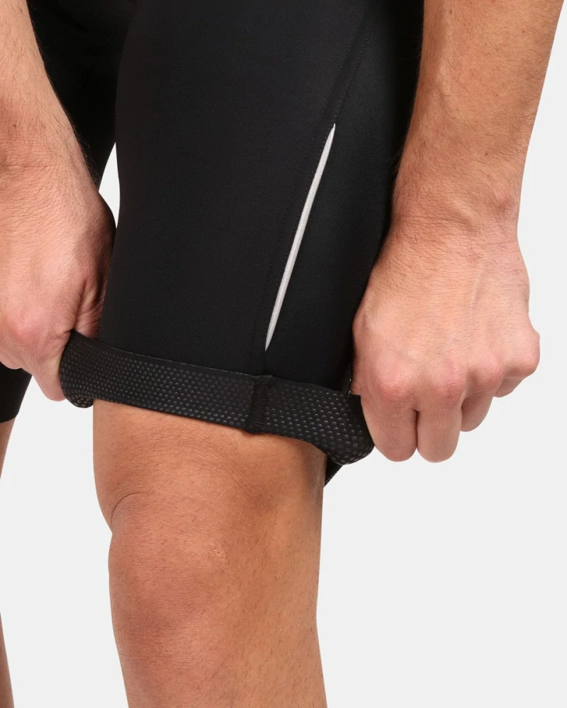 Pánské cyklistické kalhoty KILPI MURIA-M černé s laclem