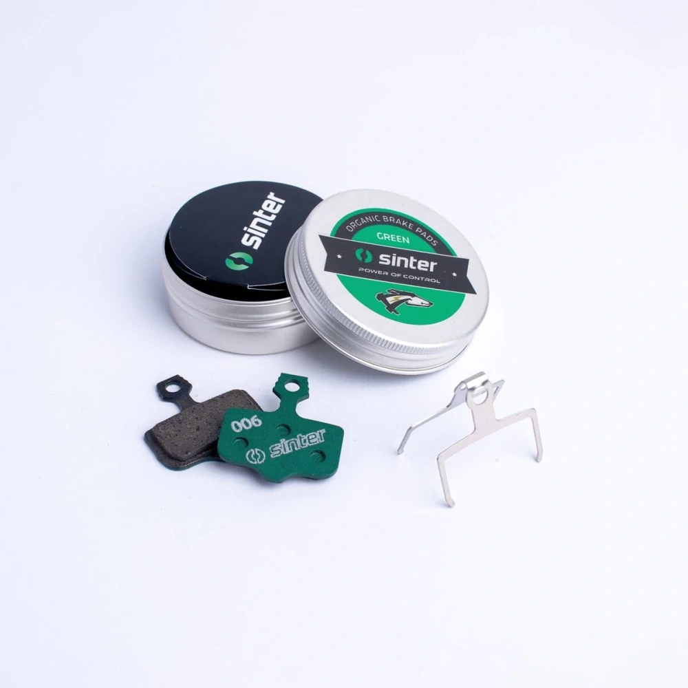 Brzdové destičky SINTER SRAM (LEVEL, ELIXIR, DB) GREEN
