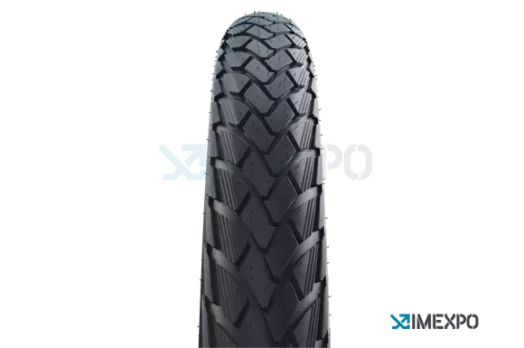 Plášť 26" Schwalbe Marathon Green 26x1.75 Addix Eco GreenGuard reflexní pruh
