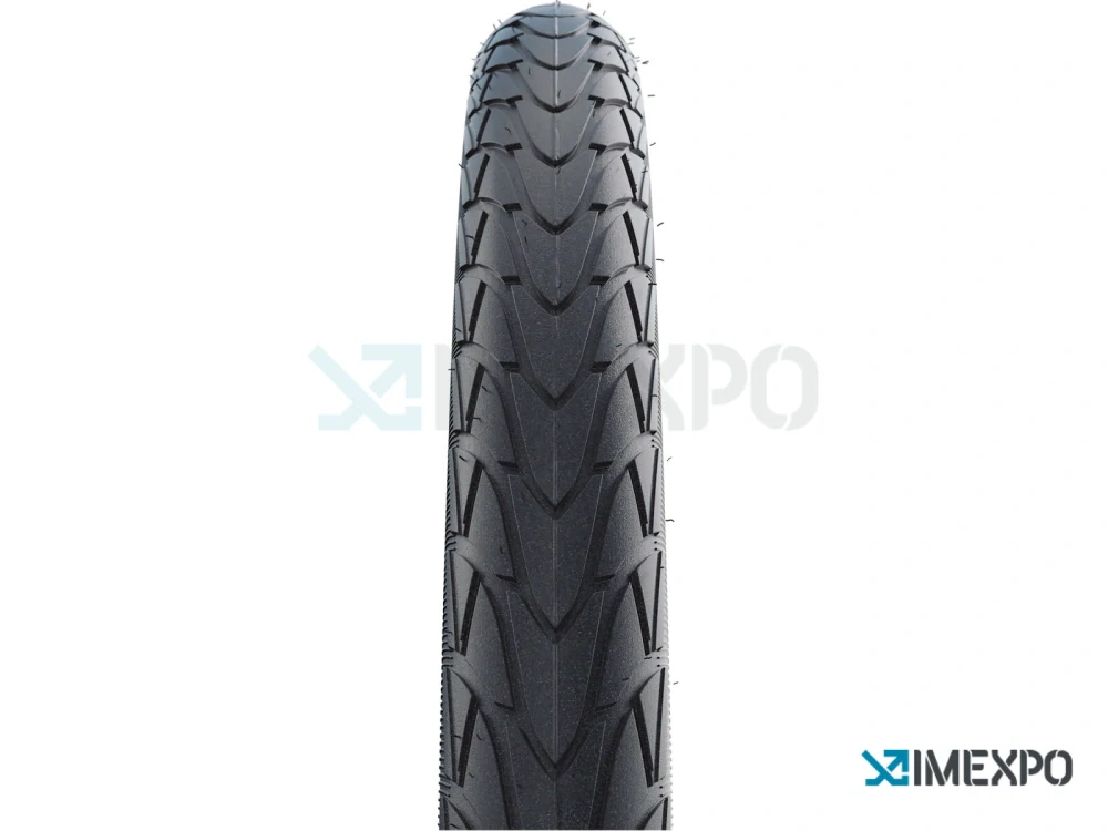 Plášť 28" SCHWALBE Marathon Racer 30-622 RaceGuard černá+reflexní pruh