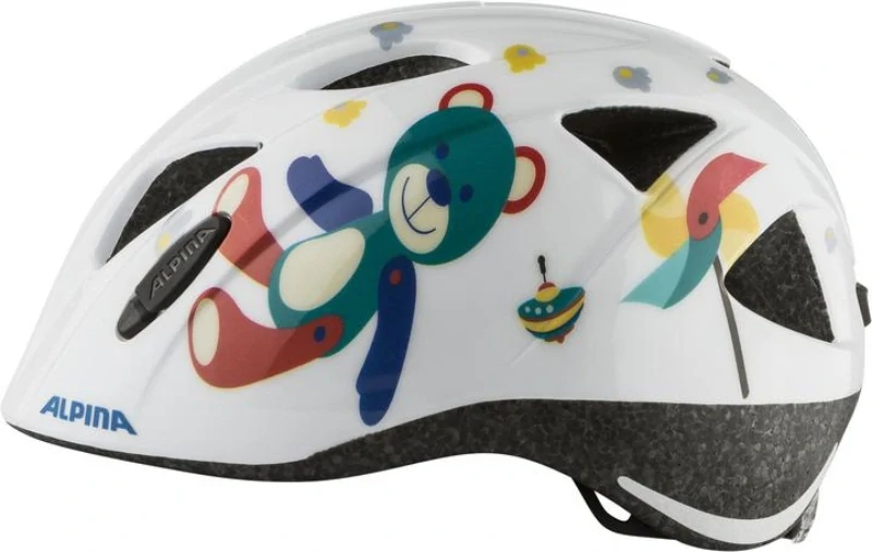 Přilba ALPINA XIMO white bear gloss 47-51cm