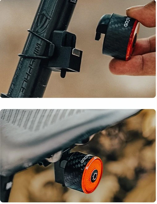 Světlo zadní GACIRON LOOP 100 Carbon
