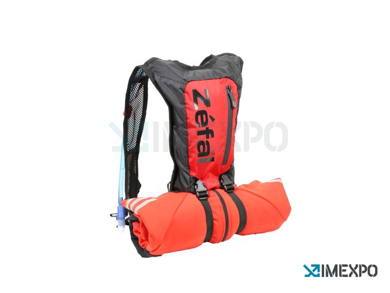 Batoh Zéfal Z-Hydro S černo-červená s rezervoárem 
