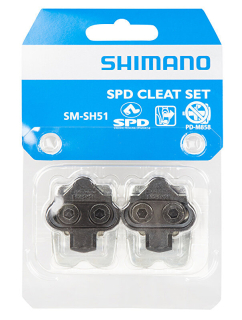Kufry pedálů SHIMANO SPD SM-SH51 černé