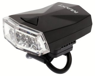 Světlo přední MAX1 diamant černé 4LED 