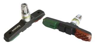 Brzdové špalky MAX1 3barevné 72mm - závit
