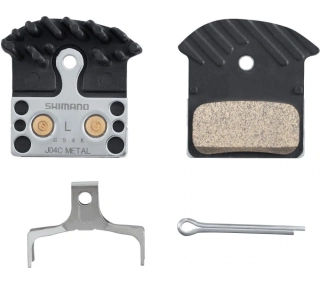 Brzdové destičky SHIMANO XTR, XT, SLX J04C s chladičem