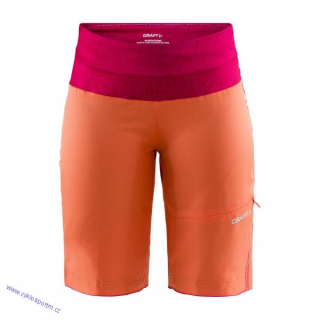 CRAFT cyklošortky Velo XT Shorts dámské s vložkou oranžové vel. S