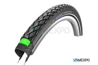 Plášť Schwalbe 28" Marathon 28-622 GreenGuard černá + reflexní pruh
