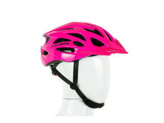 Cyklistická přilba CRUSSIS 03013 - růžová vel. M (55-58cm)