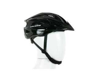 Cyklistická přilba CRUSSIS 03013 - černá vel. L (58-62cm)