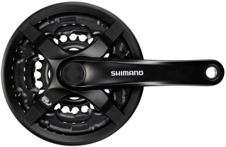 Kliky 3 SHIMANO Tourney FC-TY501 170mm/42-34-24z s krytem (servisní balení)