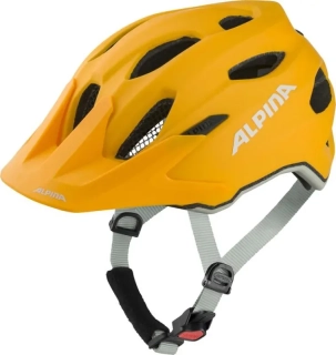 Přilba Alpina CARAPAX Junior burned-yellow matt 51-56cm bez blikačky