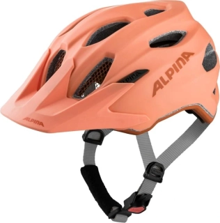 Přilba Alpina CARAPAX Junior peach matt 51-56cm bez blikačky