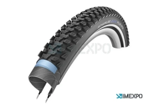 Plášť 27.5" Schwalbe MARATHON Plus 27.5x2.25/57-584 SmartGuard černá+reflexní pruh