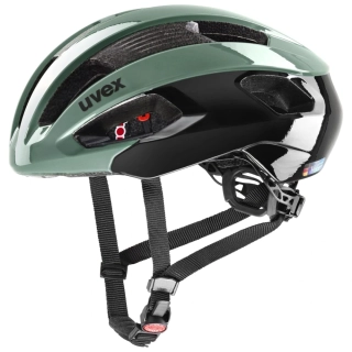 Přilba UVEX RISE MOSS GREEN-BLACK 52-56cm